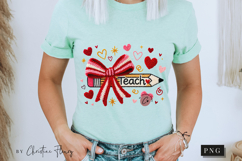 Valentine Teacher Pencil PNG Product Image 10