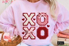 Latch Hook Yarn Valentine Xoxo PNG Product Image 11