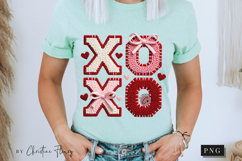 Latch Hook Yarn Valentine Xoxo PNG Product Image 10