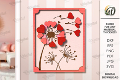 Valentine&#039;s Day Layered Wall Decors Bundle Laser Cut Product Image 6