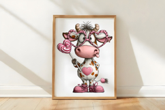 Valentine Leopard Headband Farm Animals Product Image 3