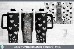 GorgeousValentine Laser 40oz Tumbler design.