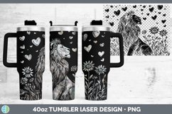 GorgeousValentine Laser 40oz Tumbler design.