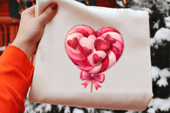 Valentine Lollipop Clipart PNG Product Image 2