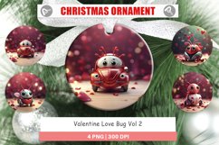 Christmas Ornaments Valentine Love Bug Product Image 1