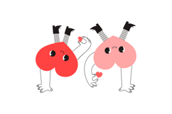 Valentines Day Heart Characters Clipart Product Image 6