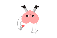 Valentines Day Heart Characters Clipart Product Image 7