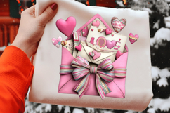 Valentine Love Letter PNG Product Image 2