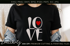 Valentine's Day SVG PNG EPS DXF Love Heart SVG for Cricut Product Image 3