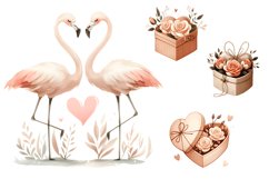 Valentines Day clipart|Cute animals clipart Product Image 2