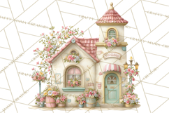 Whimsical Valentine Mail Clipart PNG Floral Letters Product Image 5