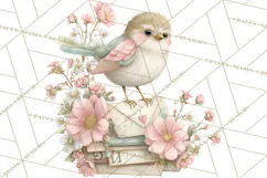 Whimsical Valentine Mail Clipart PNG Floral Letters Product Image 5