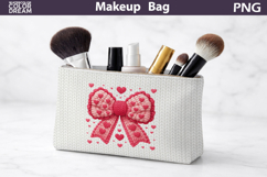 Makeup Bag Sublimation | Bow Sublimation Product Image 1