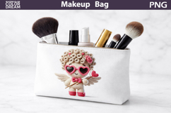 Makeup Bag Sublimation | Cute Cupid Sublimation Product Image 1