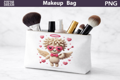 Makeup Bag Sublimation | Cute Cupid Sublimation Product Image 1
