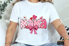 Valentine Mama Coquette PNG, Valentines Day PNG Product Image 3