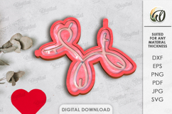 Valentine's Day Maze Bundle Laser Cut. Maze Game SVG Product Image 10