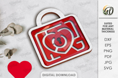 Valentine's Day Maze Bundle Laser Cut. Maze Game SVG Product Image 12