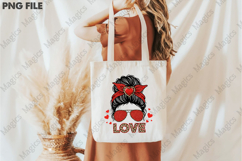 Valentine Messy Bun Png Product Image 3