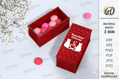 Valentine&#039;s Day Mini Boxes Bundle Laser Cut. Candy Box SVG Product Image 10