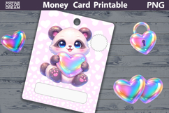 Birthday Money Card | Valentine Money Card Holder PNG Product Image 1