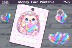 Birthday Money Card | Valentine Money Card Holder PNG Product Image 1