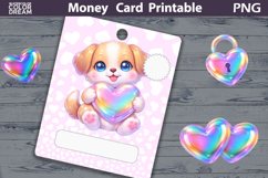 Birthday Money Card | Valentine Money Card Holder PNG Product Image 1