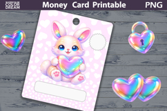 Birthday Money Card | Valentine Money Card Holder PNG Product Image 1