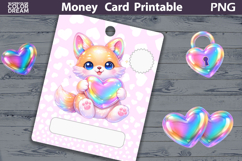 Birthday Money Card | Valentine Money Card Holder PNG Product Image 1