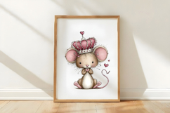 Valentine Mouse Clipart Product Image 3