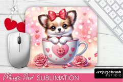 Valentine Mouse Pad Bundle Valentines Day Dog Sublimation