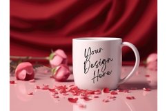 Valentines Day Coffee Mug Mockups Ceramic Blank Mug Love Cup Product Image 1
