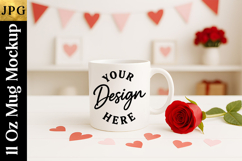 Valentine Mug Mockup 
