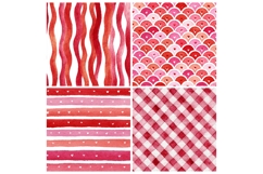 Valentine Pattern Hand Drawn Heart Paper Product Image 2