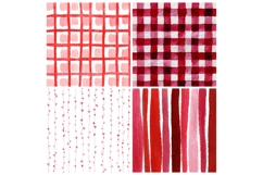 Valentine Pattern Hand Drawn Heart Paper Product Image 2