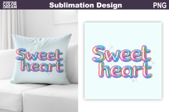 Valentine Pillow Design | Iridescent Valentine Quote Product Image 1