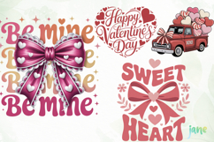 Pink Valentine Png Clipart Product Image 1