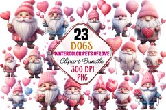 Valentine Pink Gnome Clipart Bundle, Gnome Clipart, Pink Gnome, Valentine Gnome, Valentines Day Gnome Clipart, Valentines Day Gnome Watercolor, Watercolor Valentines Day Gnome, Valentines Day Gnome Sublimation, Valentines Day Gnome, Gnome Clip Art, Gnome 