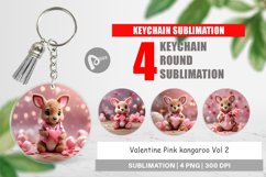 Keychain Valentine Kangaroo Product Image 1