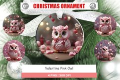 Christmas Ornaments Valentine Owl Product Image 1
