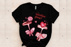Valentine Please PNG, Retro Festive Cocktail, Vintage Product Image 5