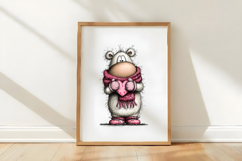 Valentine Polar Bear Clipart Product Image 3