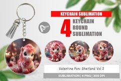 Keychain Valentine Poni Shetland Product Image 1
