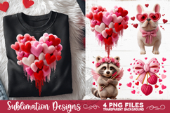 Valentine Latch Hook Yarn Sublimation Designs Product Image 6