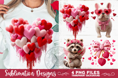 Valentine Latch Hook Yarn Sublimation Designs Product Image 7