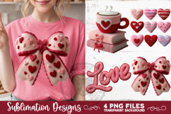 Valentine Latch Hook Yarn Sublimation Designs Product Image 1