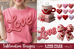 Valentine Latch Hook Yarn Sublimation Designs Product Image 8