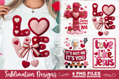 Valentine Latch Hook Yarn Sublimation Designs Product Image 3