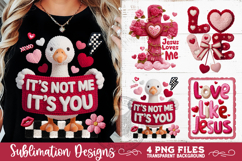 Valentine Latch Hook Yarn Sublimation Designs Product Image 5
