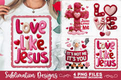 Valentine Latch Hook Yarn Sublimation Designs Product Image 8